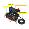 thumbnail image 4 of Commercial Home 3.5KW Steam Cleaner, Air Conditioning Kitchen Hood Car Steaming Cleaner Used With Alkaline Cleaning ,Easy to Operate, 4 of 7