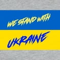 thumbnail image 3 of CafePress - We Stand With Ukraine Long Sleeve T Shirt - Womens Baseball Tee, 3 of 4