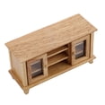thumbnail image 3 of Mueble de TV para Casa de Muñecas, Muebles de En Miniatura, decoración para niños, Casa de muñecas con puerta abierta, 12 unidades, 3 of 7