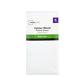 thumbnail image 3 of Mainstays 300 Thread Count White Cotton Blend Percale Fitted Bed Sheet, King, 3 of 9