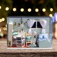 thumbnail image 3 of Decoración De La Casa, Adorable Casa Artesanal De Bricolaje, Crea Tu Oficina De La Casa Para El Dormitorio De La Decoración Del Hogar Mgaxyff Perfect DIY Gift, 3 of 8