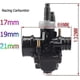 thumbnail image 2 of Motorcycle Carburetor 2T 17 19 21MM Racing Carburetor With Air Intake For RS50 47cc 49cc GY6 Motorcycle Moped Scooter carburetor assembly (Size : 21mm, 2 of 4