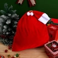 thumbnail image 3 of MasteelfCA Sacs Cadeaux de Noël Grande Taille Sacs Père Noël Rouges Sac en Velours Jumbo Sac d'Emballage de Bonbons de Noël Fournitures de Noël pour Amis Familles, 3 of 7