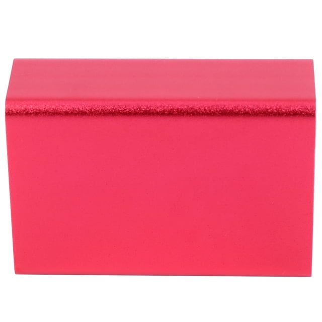 Electronic Enclosure Shell, Frosted Red Complete Accessories 23 X 44 X 65mm Aluminum Project Box, For Heat Dissipation Power