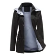 thumbnail image 1 of Chaqueta Cortavientos Con Capucha Desmontable De Moda, 1 of 4