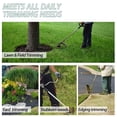 thumbnail image 4 of Universal Weed Eater Head,Easy Feed Trimmer Bump Head with Wear-resistant rotating iron plate, Weed Wacker Head Trimmer Head for Echo,Ego,Dewalt,Stihl,Ryobi...with 14ft 095’’Trimmer Line,Orange, 4 of 8