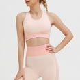 thumbnail image 2 of Deportivo Mujer con Copa Acolchada, Bra Deporte sin Costuras /Fitness/Run/Ejercicio - Rosa S DYNWAVEMX Sujetador deportivo sin costuras, 2 of 8