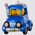 thumbnail image 3 of Hallmark Keepsake Christmas Ornament 2018 Year Dated Emoji Smile Face Happy Flower Power Car With Music and Solar Motion,, 3 of 3