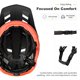 thumbnail image 4 of Casco de bicicleta BATFOX LA303 amarillo talla M 54-57 cm 390 g, 4 of 7