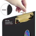 thumbnail image 3 of FMSHPON Gold Dragonfly Clipboard Hardboard Wood Nursing Clip Board and Pull for Standard A4 Letter 13x9 inches, 3 of 7