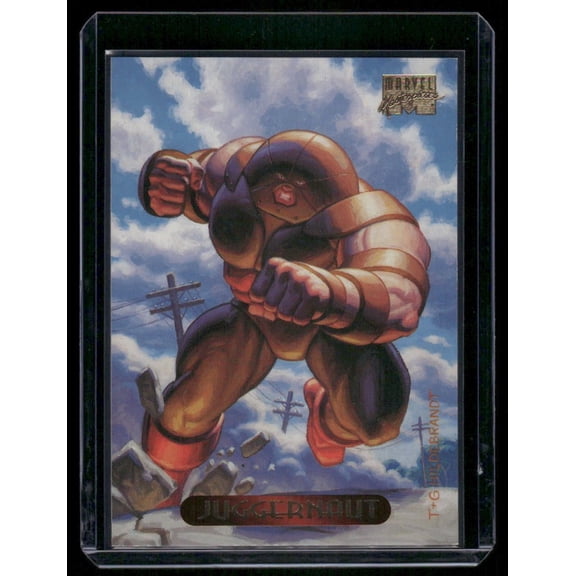 1994 Marvel Masterpieces #59 Juggernaut SkyBox Trading Card