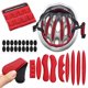 thumbnail image 2 of Kit de acolchado para casco de bicicleta MTGHYARE Universal Black (2 juegos), 2 of 3