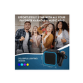 thumbnail image 2 of Bocinas Bluetooth Portátil Recargables Karaoke C/micrófonos, 2 of 4