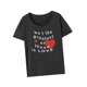 thumbnail image 5 of Camiseta de mujer con cuello redondo, ropa suave de ajuste regular, camiseta básica de manga corta para ir de compras al trabajo L, 5 of 8