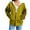 #2 Yellow, variant on Erwazi Oversized Hoodies for Women Zip Up Patchwork Hooded Sweatshirt Casual Trendy Fall Jacket with Pockets