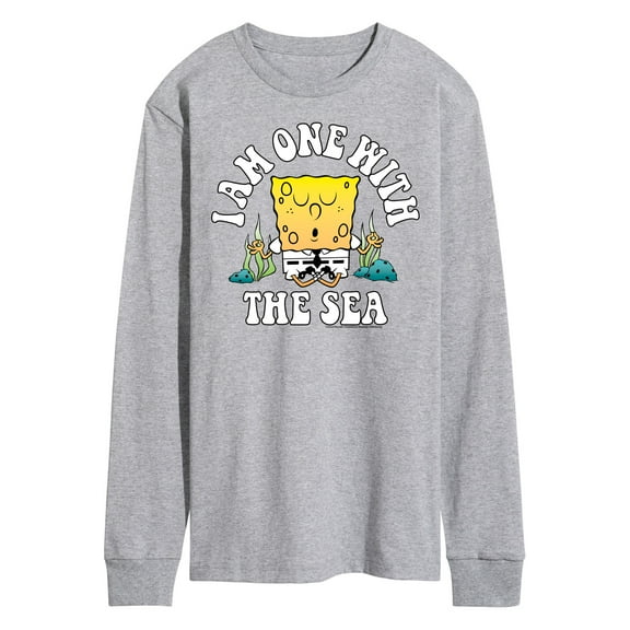 SpongeBob SquarePants - I'am One With The Sea - Men's Long Sleeve T-Shirt