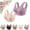 Beige, variant on Hana Bra for Senior Women, 2Pcs Cotton Buttonless Comfy Lifting Shaping Bras, Full Coverage Underwire-Free Push up Bras Soft Breathable Bras for Older Women Daily Wear