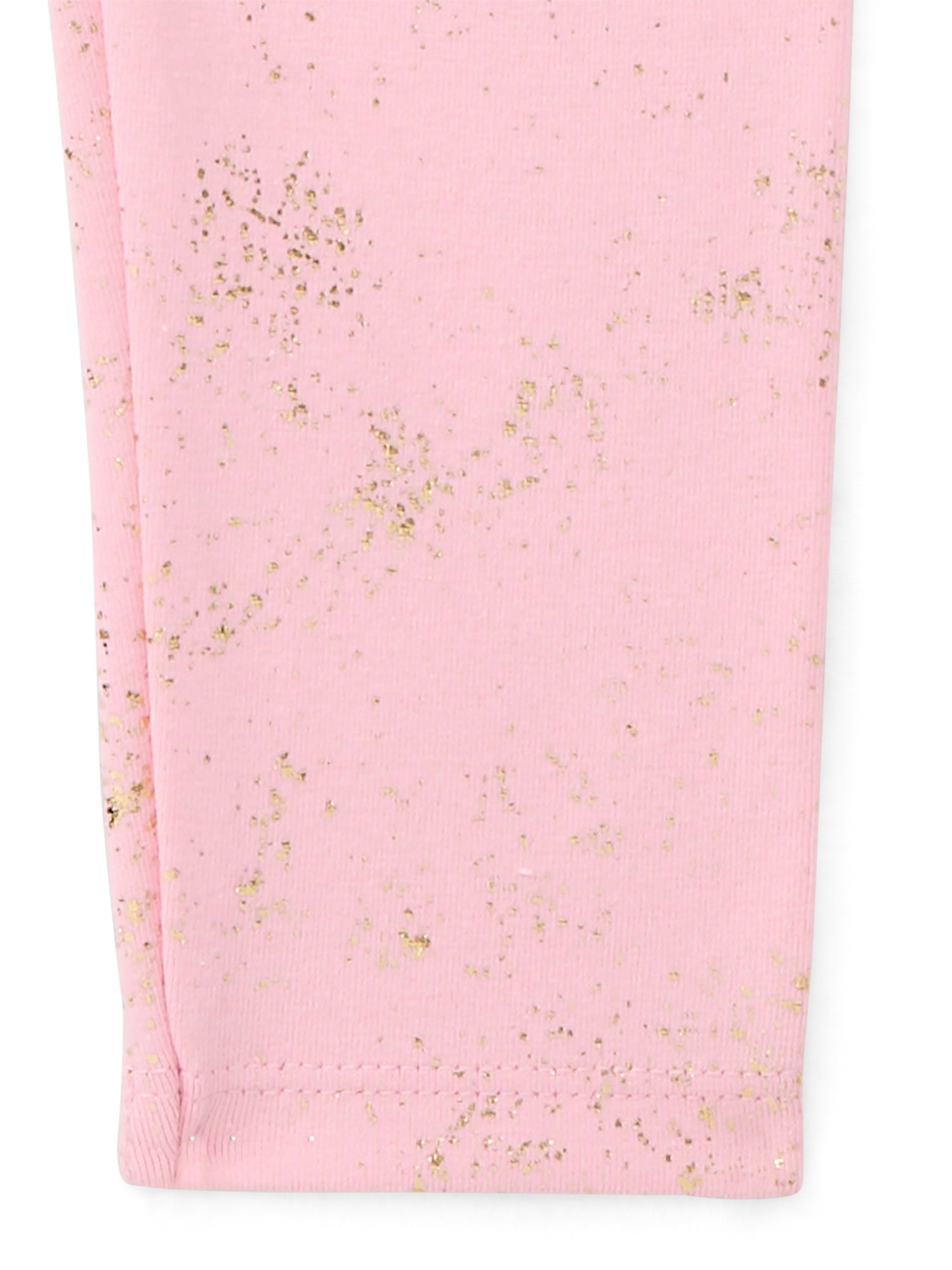 Garanimals Newborn, Baby & Toddler Girl Cotton Pull-on Leggings, Sizes 0M–6T, Single & 3-pack