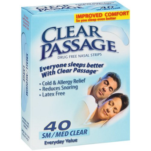 Aso Clear Passage Nasal Strips, 16 ea
