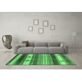 thumbnail image 3 of Ahgly Company Indoor Rectangle Southwestern Emerald Green Country Area Rugs, 8' x 12', 3 of 4