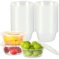 thumbnail image 1 of Augshy 40 Pack Small Slime Containers with Lids, Jello Shot Cups Condiment Containers Plastic Portion Cups with Lids for Sauce Salad Dressing Food Storage Containers(6 oz), 1 of 7