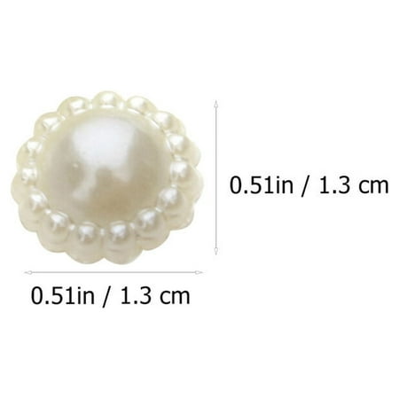 

200Pcs Accessories ABS Sunflower Imitation Pearl DIY Decors Women DIY Headdress