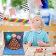 thumbnail image 1 of YAOMOBB Dancing Birthday Cake Card Surprise Birthday Card 3D Musical Lights Blowable Cake Greeting Card Gift, 1 of 5