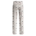 thumbnail image 5 of Garbnen Womens Halloween Pajama Pants Ghost Print Lounging Pants for Women Comfy Cute Elastic Waist Fall Winter Wide Leg Women's Sleep Pants Gray XXL, 5 of 7