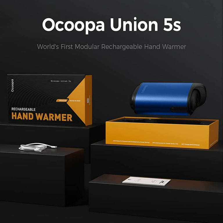 Ocoopa Union 5s - Calentador de manos recargable desmontable de 10,000