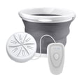 thumbnail image 1 of Mini lavadora de turbina para ropa interior con cubierta de agua portátil para viajes de negocios Dormitorio para campamentos Touring RVS, 1 of 8