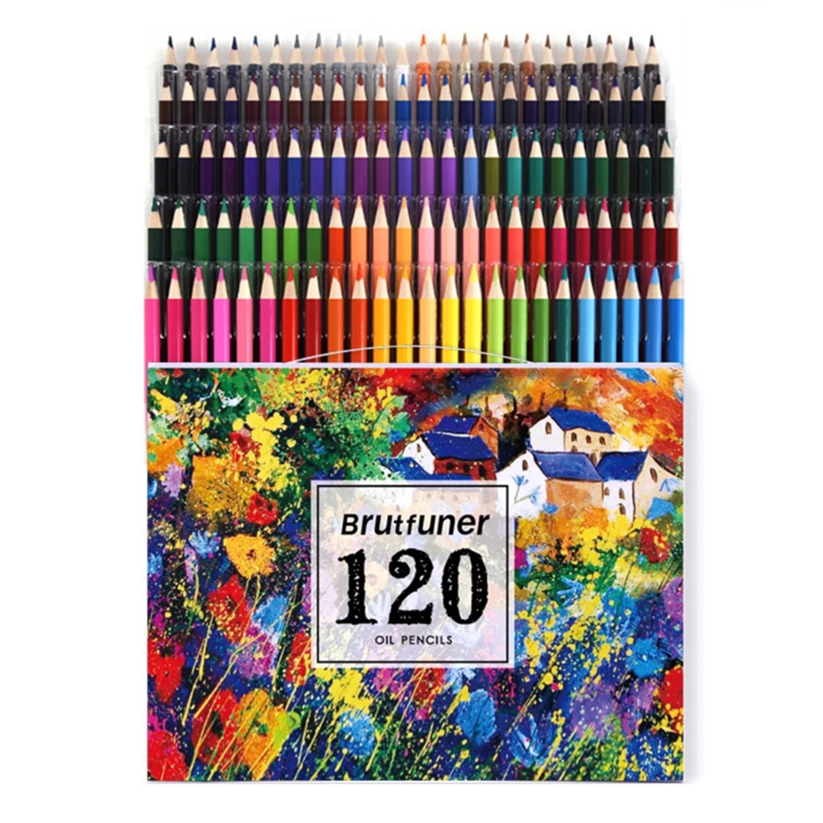 48/72/120/160/180 Professional Oil Color Pencils Set Watercolor Drawing pencils 