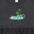 thumbnail image 4 of Inktastic Roatan Honduras Vacation Girls Baby Dress, 4 of 5