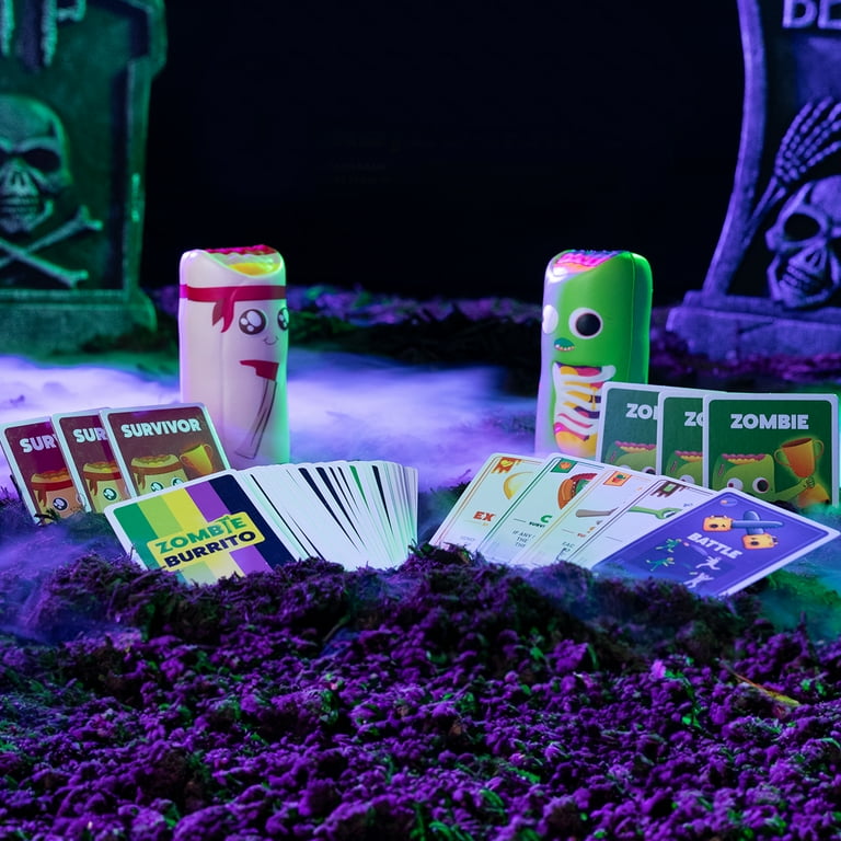 Zombie Burrito Dodgeball Card Game – Survivors Team Up Against