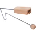 thumbnail image 2 of Instrumento de percusión Vibraslap Instrumentos Orff Sonido creado cuando el extremo de la bola se golpea contra madera color plata, 2 of 5