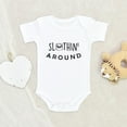 thumbnail image 2 of Newbabywishes - Slothin' Around Pun Baby Clothes for Boys and Girls - Cute Animals Baby Clothes, 2 of 4