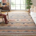thumbnail image 2 of SAFAVIEH Kilim Marie Tribal Area Rug, Blue/Rust, 9' x 12', 2 of 8