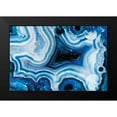 thumbnail image 2 of Delimont, Danita 24x17 Black Modern Framed Museum Art Print Titled - Indigo Agate I, 2 of 5