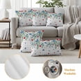 thumbnail image 6 of 4th of July Outdoor Waterproof Pillow Covers, Independence Day Star Leaves Gray Plaid Decorative Rectangle Throw Pillowcase Sofa Cushion Sham for Patio/Couch/Chair, 20"x12" 2 Pack, 6 of 8
