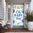 thumbnail image 5 of LUUFILx Baby Shower Backdrop for Baby Boy Banner with Balloons and Footprints Ideal for Party Decorations Photography Backgrounds Wall Banner Occasion, 5 of 7