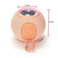 thumbnail image 5 of T&g TG337 Haut-Parleur Bluetooth Sans Fil Mini Bass Blanc, 5 of 5