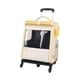 thumbnail image 4 of Mochila transportadora para gatos, bolsa de transporte para mascotas, caja de equipaje multifuncional y transpirable para gatos, maleta con ruedas amarillo, 4 of 9