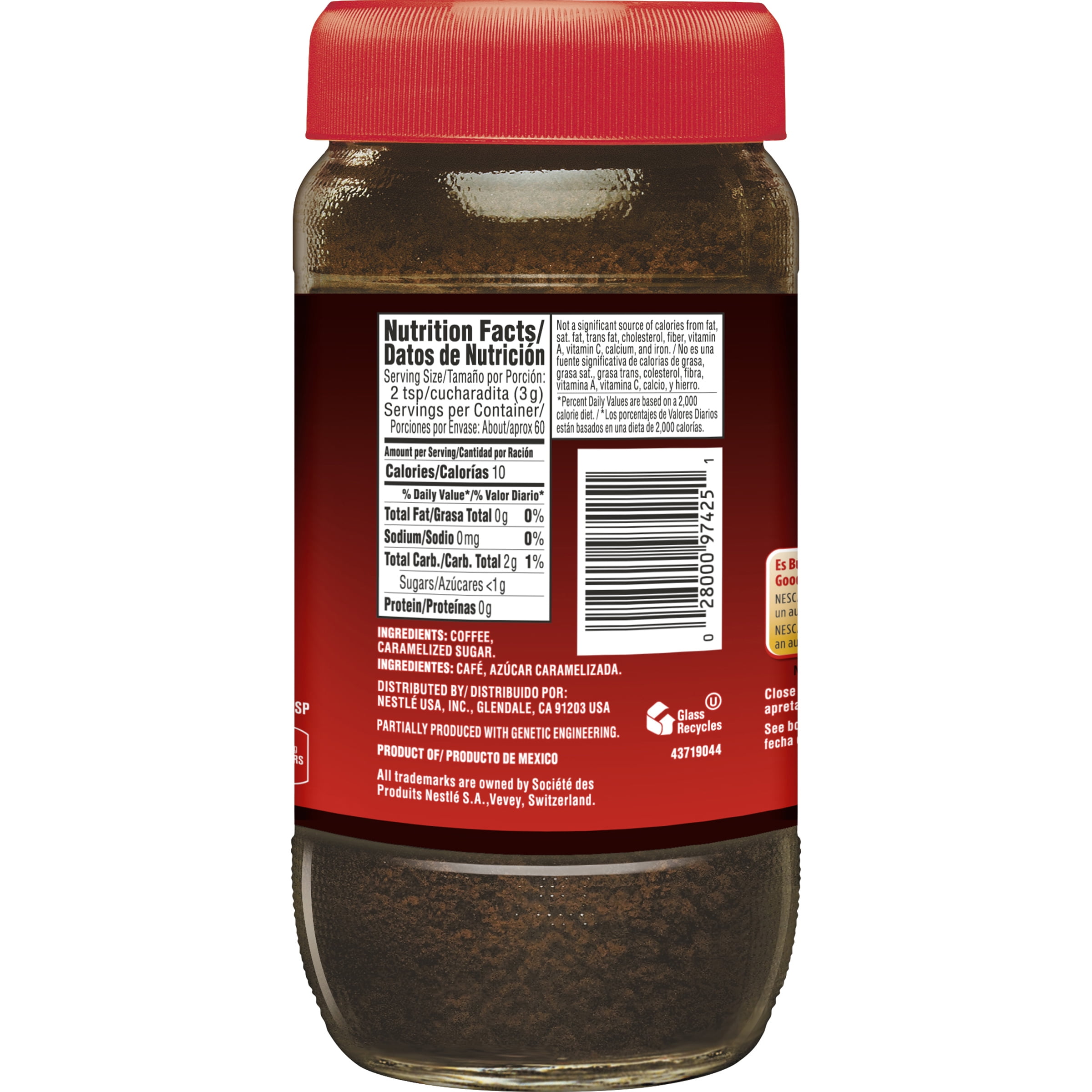 Nescafe Coffee Nutrition Facts Nutrition Ftempo