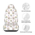 thumbnail image 4 of Wukai easter Full Set Car Seat Covers with Soft Padding Universal Auto Front Seats Protector and Cushion Mat, 4 of 5