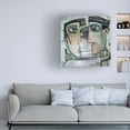 thumbnail image 4 of Canvas Wall Art - Tim Nyberg 'And Then Their Eyes Met' Wall Art for Living Room, Bedroom, or Office Décor by Trademark Fine Art - 24 x 24 Inches, 4 of 4