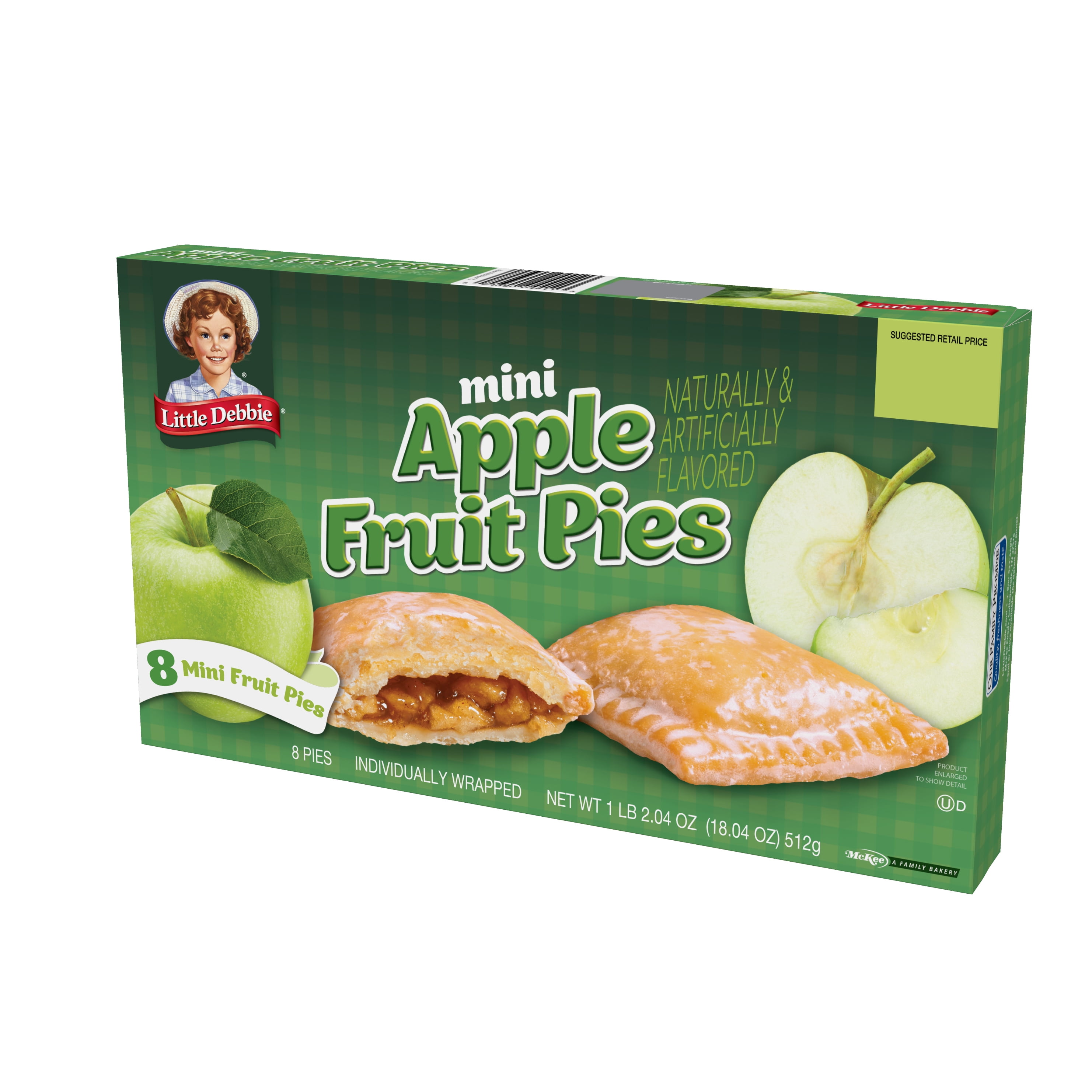 Little Debbie Apple Fruit Pies, 18.04 oz (8 Count)