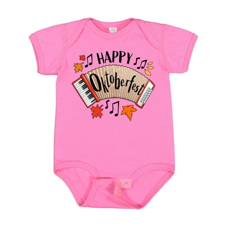 

Inktastic Happy Oktoberfest- Accordian Gift Baby Boy or Baby Girl Bodysuit