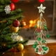 thumbnail image 4 of Artesanías de de Navidad Del Soporte de Exhibición Forjado de Del Hierro Verde perfecl Árbol decorativo, 4 of 8