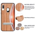 thumbnail image 4 of Labanema Samsung Galaxy A20e 2019 Case, Samsung Galaxy A20e 2019 Cover with Metal Kickstand, Natural Wood TPU Cover, Anti Scratch Case for Samsung Galaxy A20e 2019 (Moon), 4 of 7