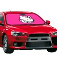 thumbnail image 2 of Windshield Sun Shade Foldable Car Front Window Sunshade For Car Suv Trucks Vans - Best Heat Shield Blocker Visor Cover Blocks Uv Rays And Keeps Your Vehicle Cool-Medium, 2 of 5