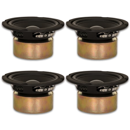 4 Goldwood Sound GW-5028/S Shielded 5.25  Woofers 130 Watt each 8ohm Replacement Speakers price history on PriceWatchPro
